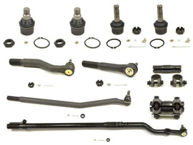 Forged Diesel Upper Lower Ball Joint Drag Link Tie Rod End Kit