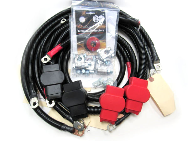 Battery Cable Kit, 2003-2007 Ford 6.0L Powerstroke
