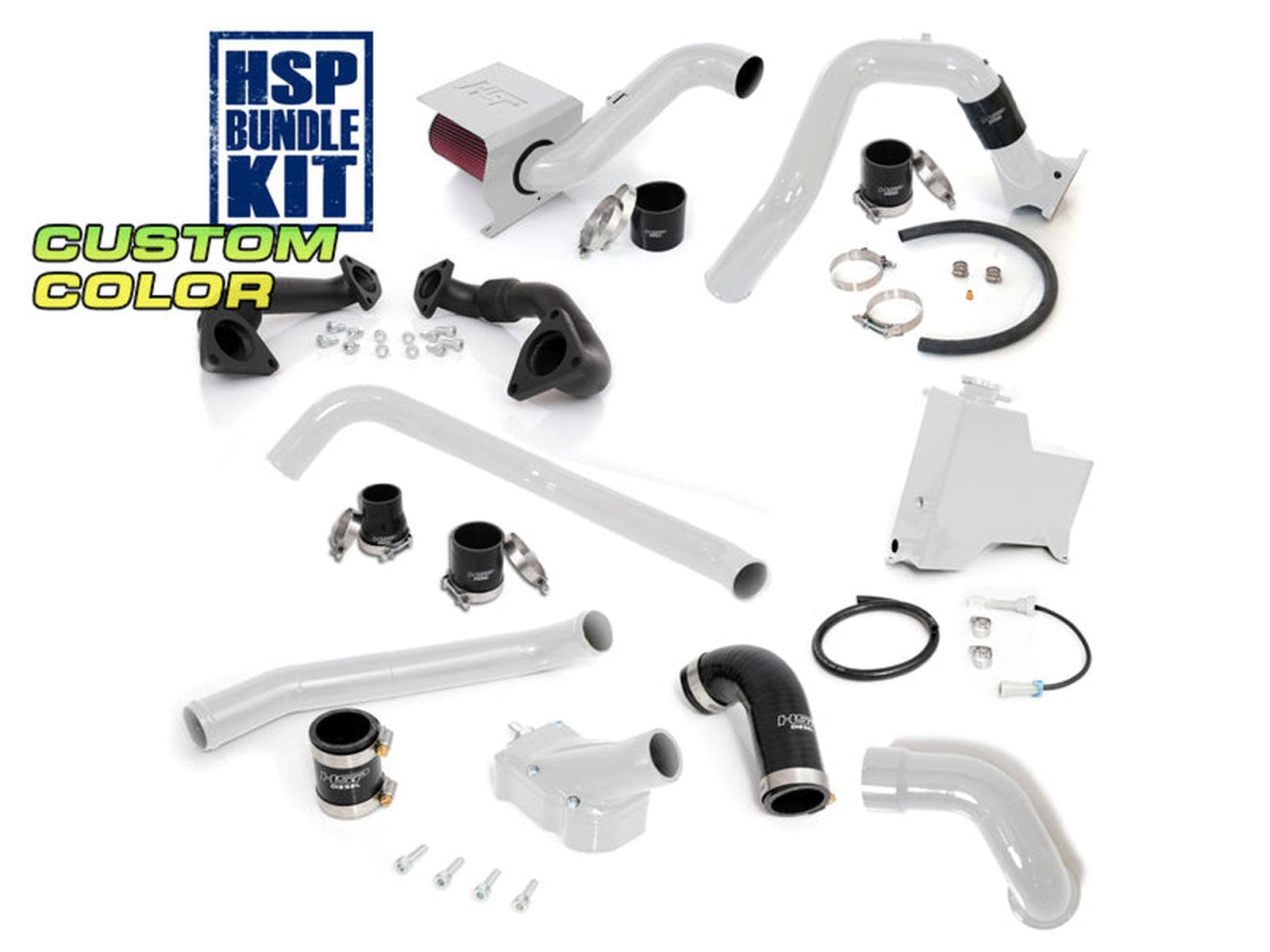 HSP Deluxe Max Air Flow Bundle, 2007.5-2010 Chevrolet / GMC 6.6L Duramax LMM