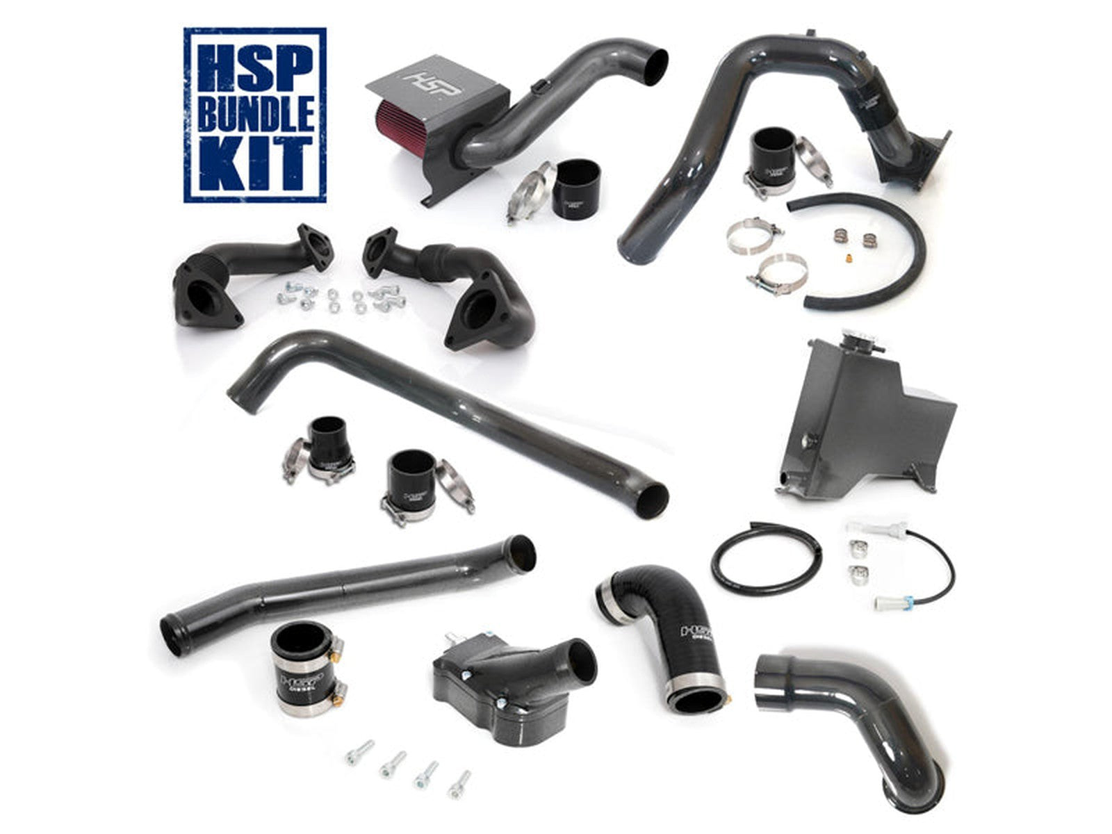 HSP Deluxe Max Air Flow Bundle, 2007.5-2010 Chevrolet / GMC 6.6L Duramax LMM