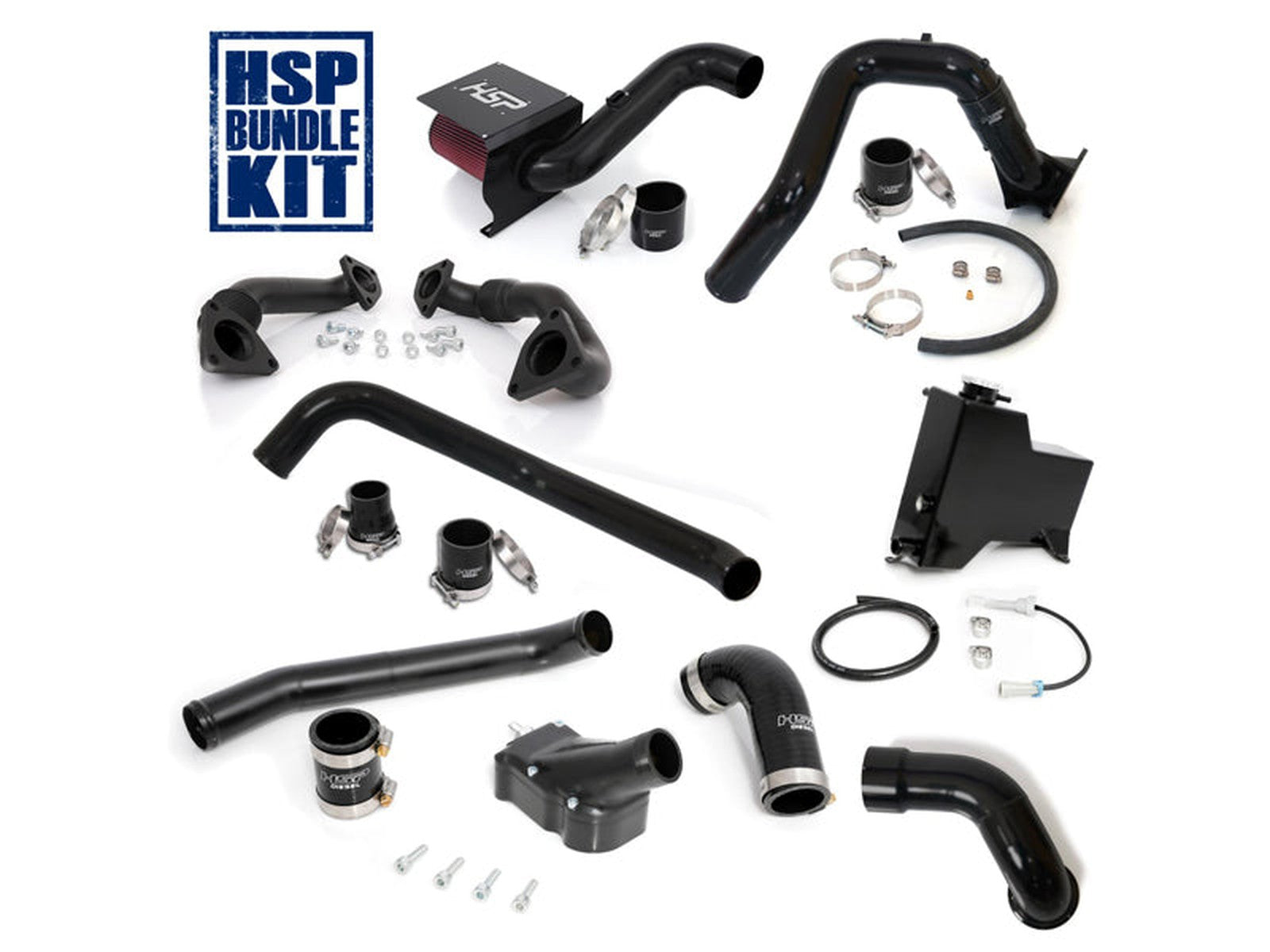 HSP Deluxe Max Air Flow Bundle, 2007.5-2010 Chevrolet / GMC 6.6L Duramax LMM