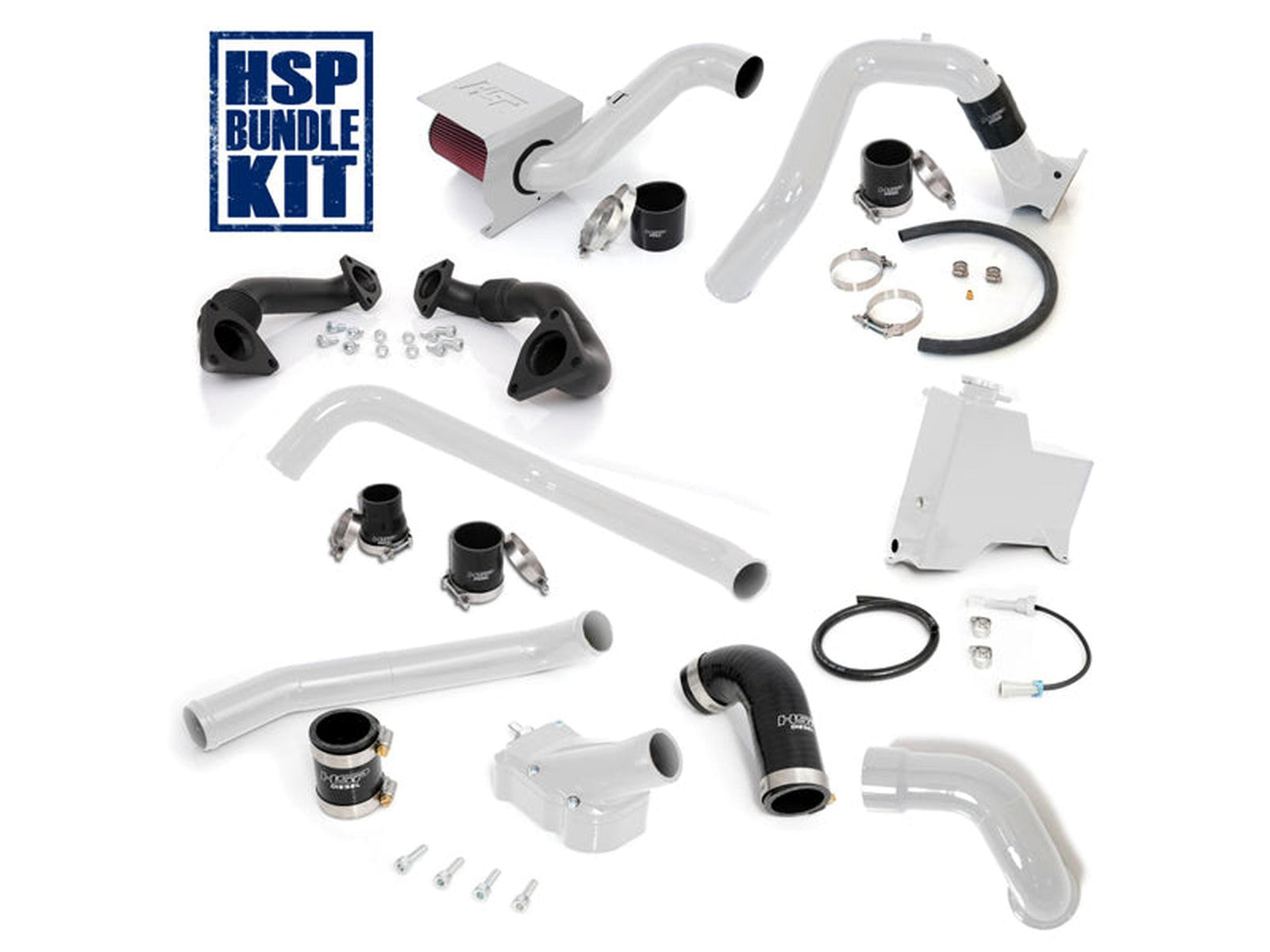 HSP Deluxe Max Air Flow Bundle, 2007.5-2010 Chevrolet / GMC 6.6L Duramax LMM