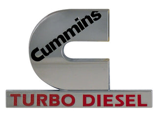 55077329AB OEM Cummins Turbo Diesel Emblem, 2003-2005 Dodge Ram Cummins