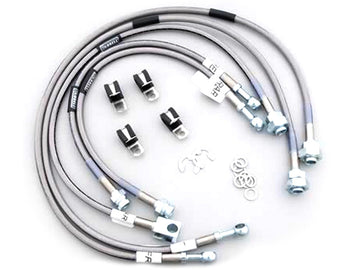 672440 Russell Braided Stainless Steel Brake Lines LB7 LLY LBZ, 2001-2007 DuramaxLarge