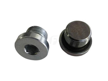 FPE-6.7CR-COOL-PLUG Fleece VGT Turbo Coolant Upgrade Plugs - 2007.5-2012 Dodge 6.7L CumminsLarge