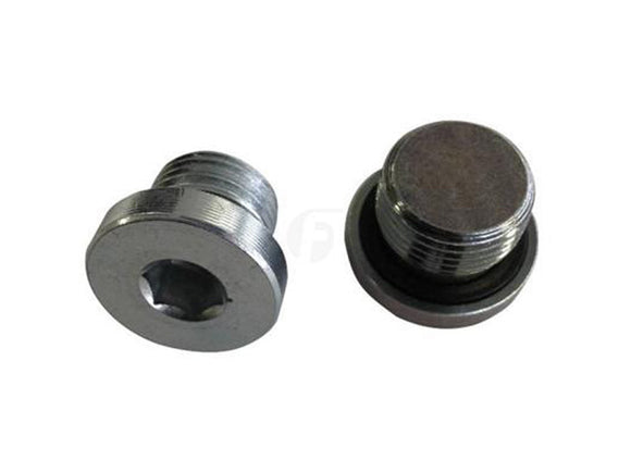 FPE-6.7CR-COOL-PLUG Fleece VGT Turbo Coolant Upgrade Plugs - 2007.5-2012 Dodge 6.7L CumminsLarge