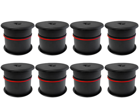 S&B 81-3001 Silicone Body Mount Kit, Crew Cab, 2006-2009 Dodge Ram 5.9L 6.7L Cummins, 2500 3500