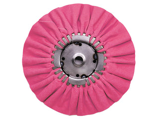 Renegade Pink Mill Treat 9 Inch Airway Buffing Wheel with Removable Center Plate