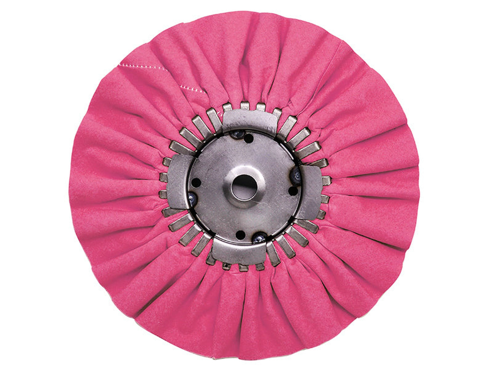 Renegade Pink Mill Treat 9 Inch Airway Buffing Wheel with Removable Center Plate