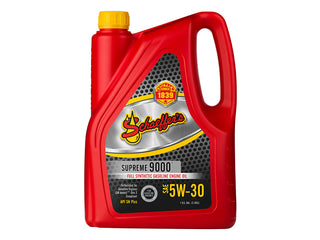 Schaeffers Supreme 9000 Full Synthetic 5W-30 Gasoline Oil, 1 Gallon