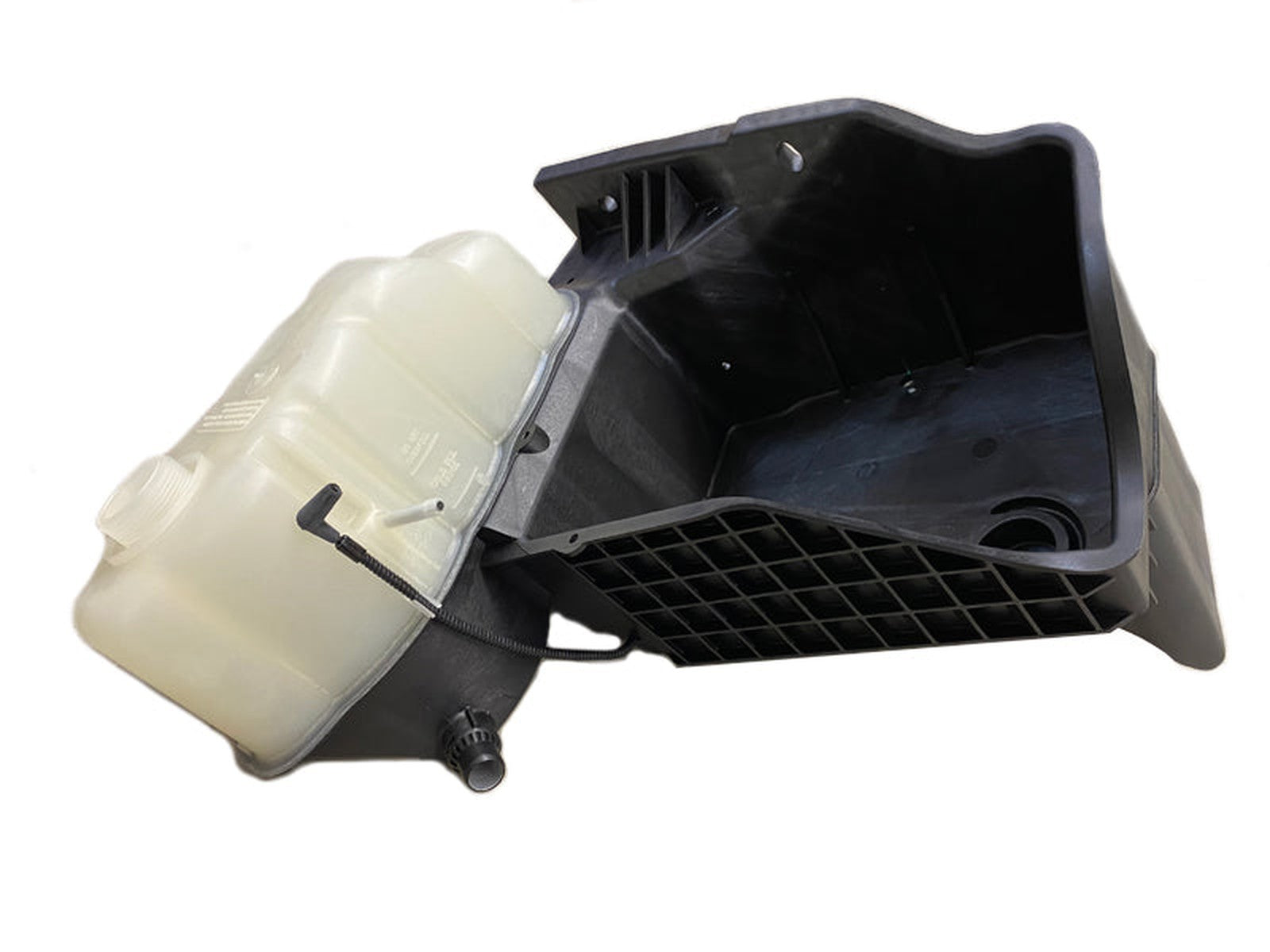 9C3Z8A080AA OE Radiator Overflow Tank, 2009-2010 Ford 6.L Powerstroke