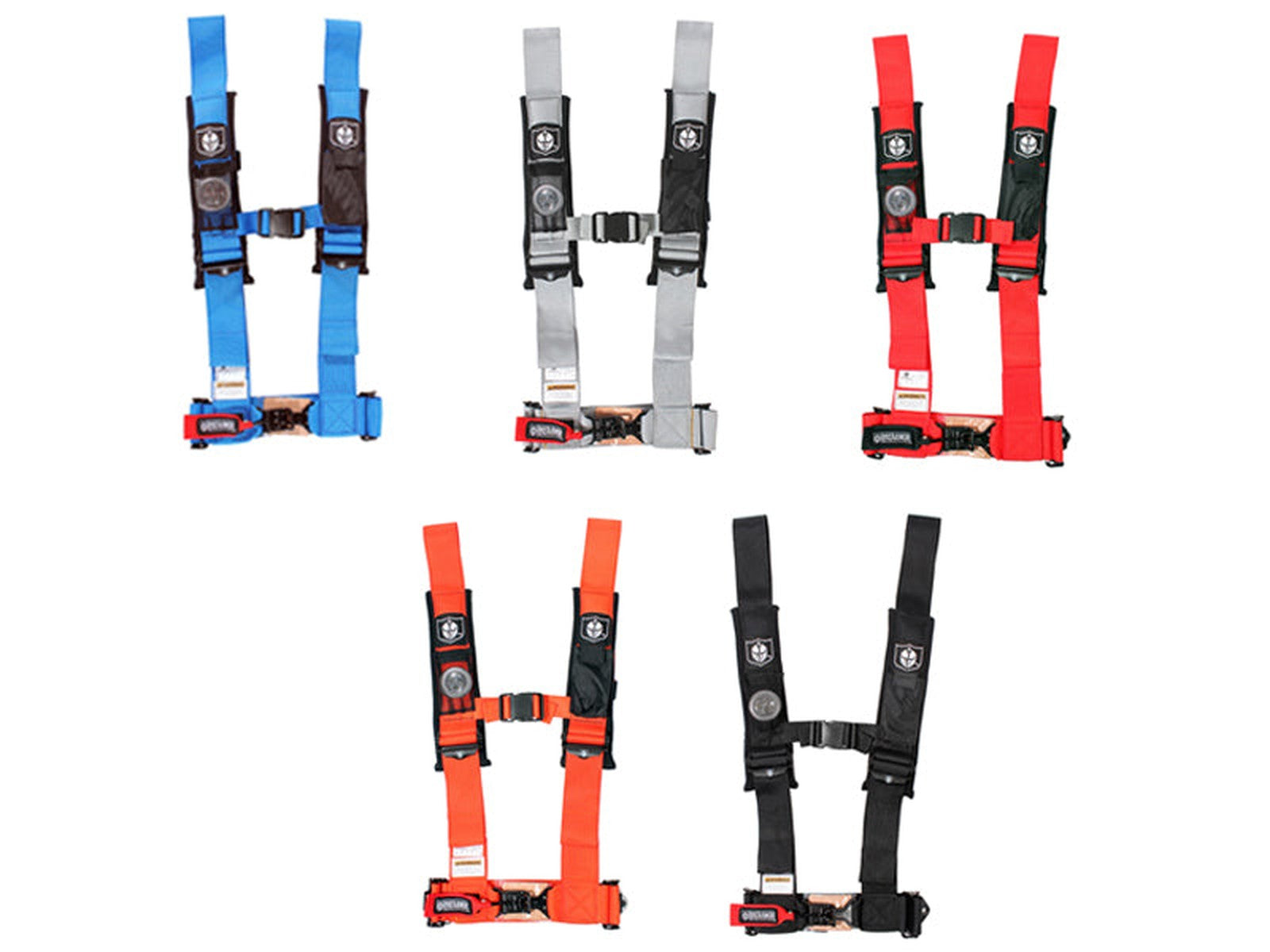 Pro Armor A115230 Quick Release Harness with Sewn in Pads, 5 Point 3"
