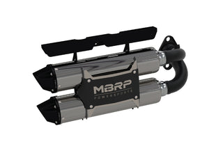MBRP AT-9522SP Sport Series Slip-on Exhaust, 2018-2020 RZR XP 1000 / RZR RS1