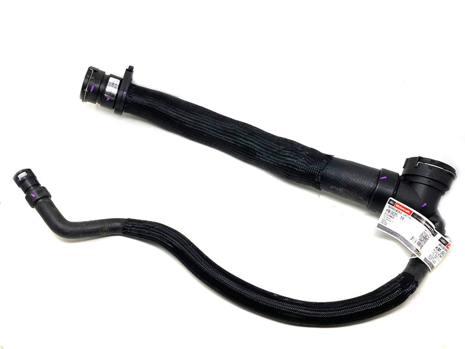 BC3Z8286B Motorcraft Lower Radiator Hose at Radiator, 2011-2016 6.7L Powerstroke