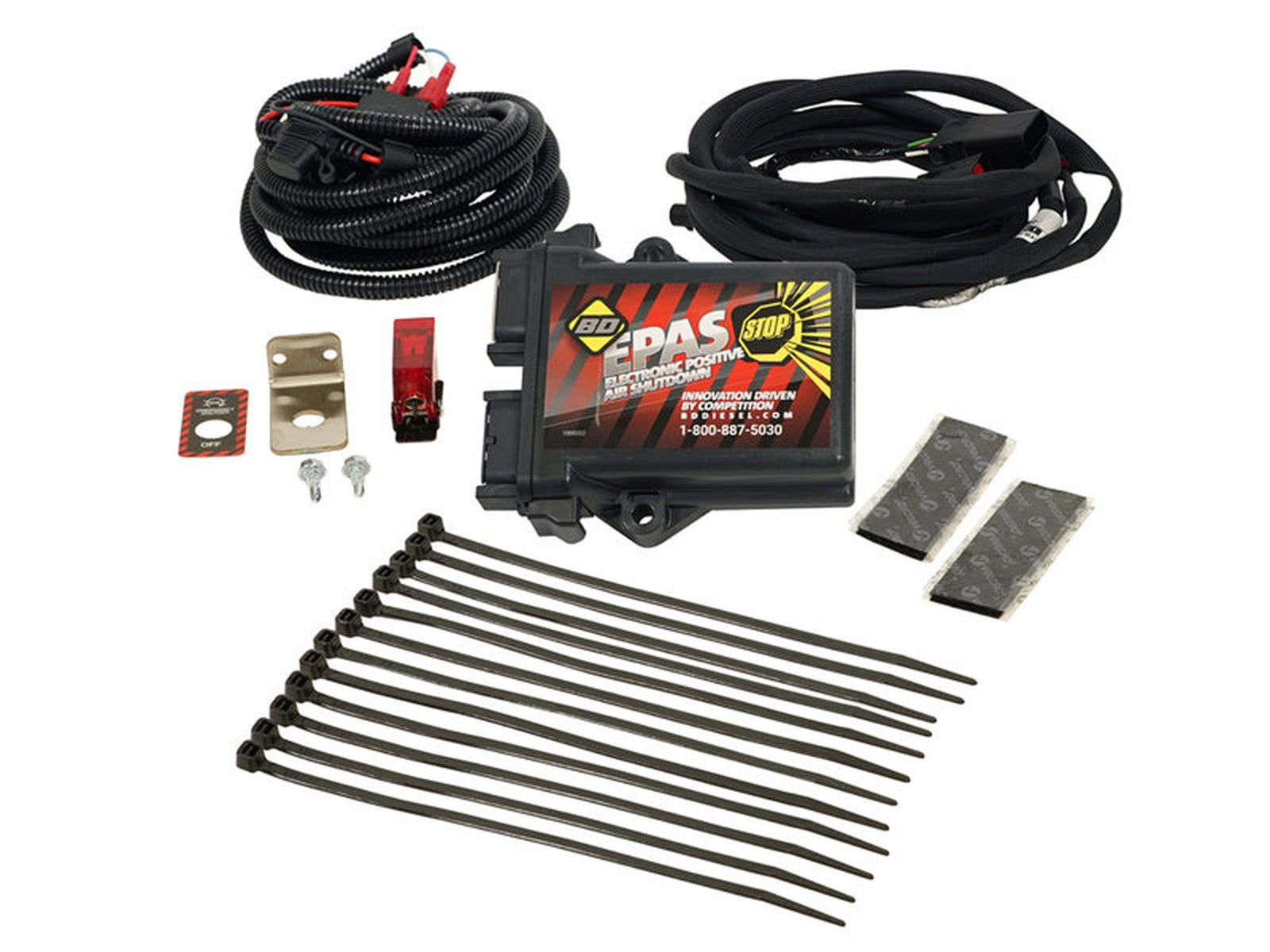 BD Diesel 1036762 E-PAS Positive Air Shut Off, 2019-2022 GM 3.0L Duramax LM2