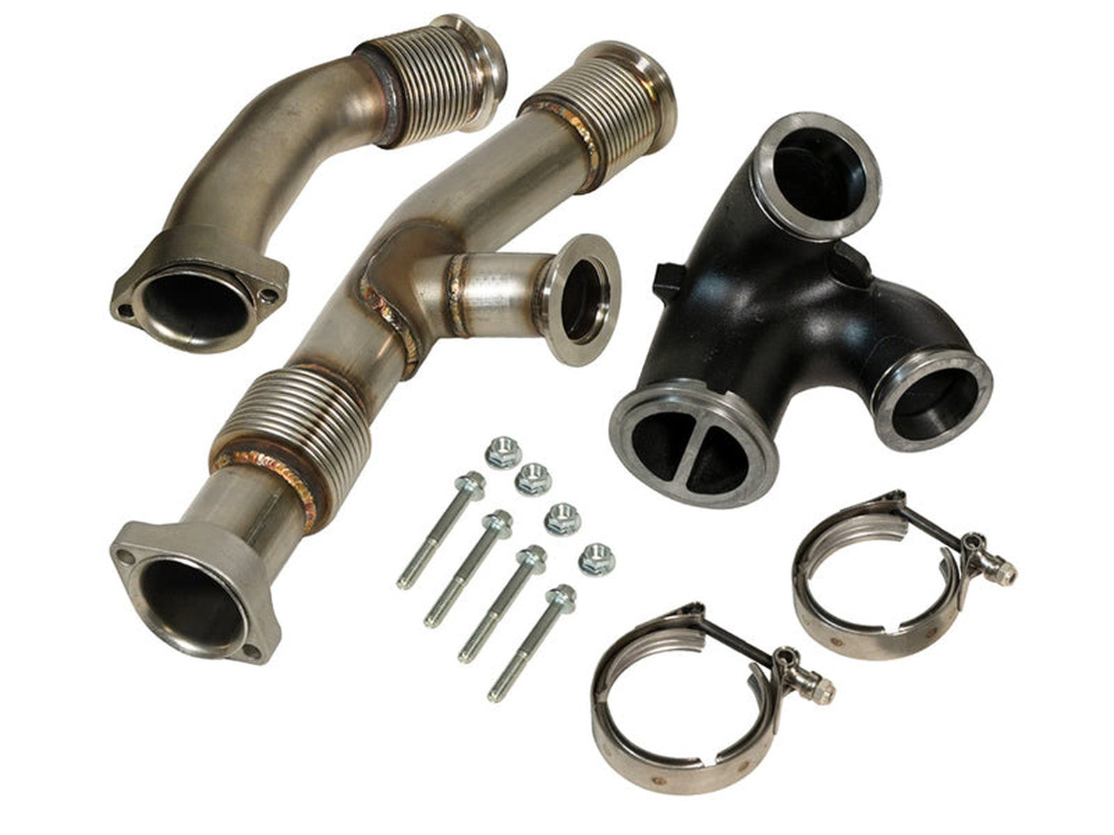 BD Diesel 1043917 Turbocharger Up-Pipe Kit, 2003-2004.5 Ford 6.0L Powerstroke