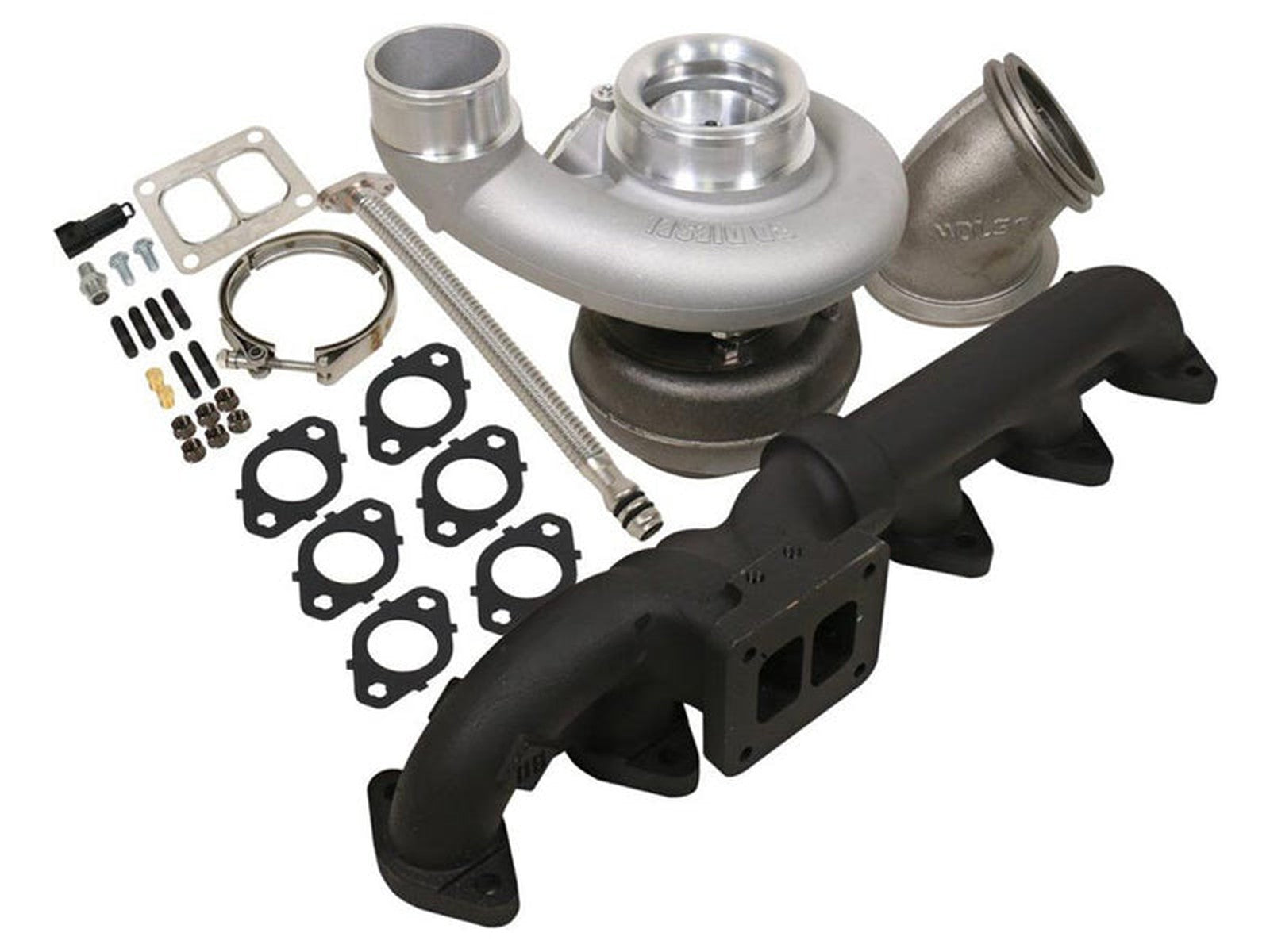 BD Diesel 1045169 Iron Horn S364SXE/76 1.00AR Turbo Kit, 2003-2007 Dodge 5.9L Cummins