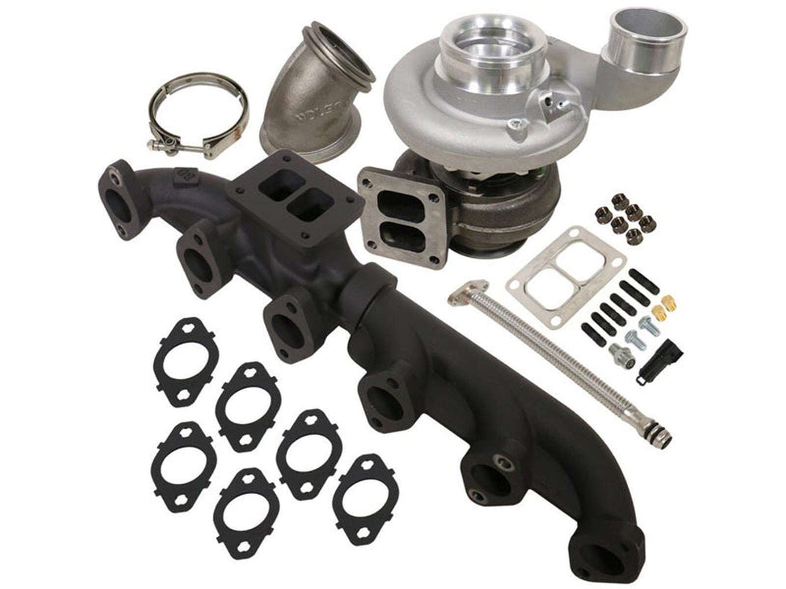 BD Diesel 1045175 Iron Horn S364SXE/80 1.00AR Turbo Kit, 2003-2007 Dodge 5.9L Cummins