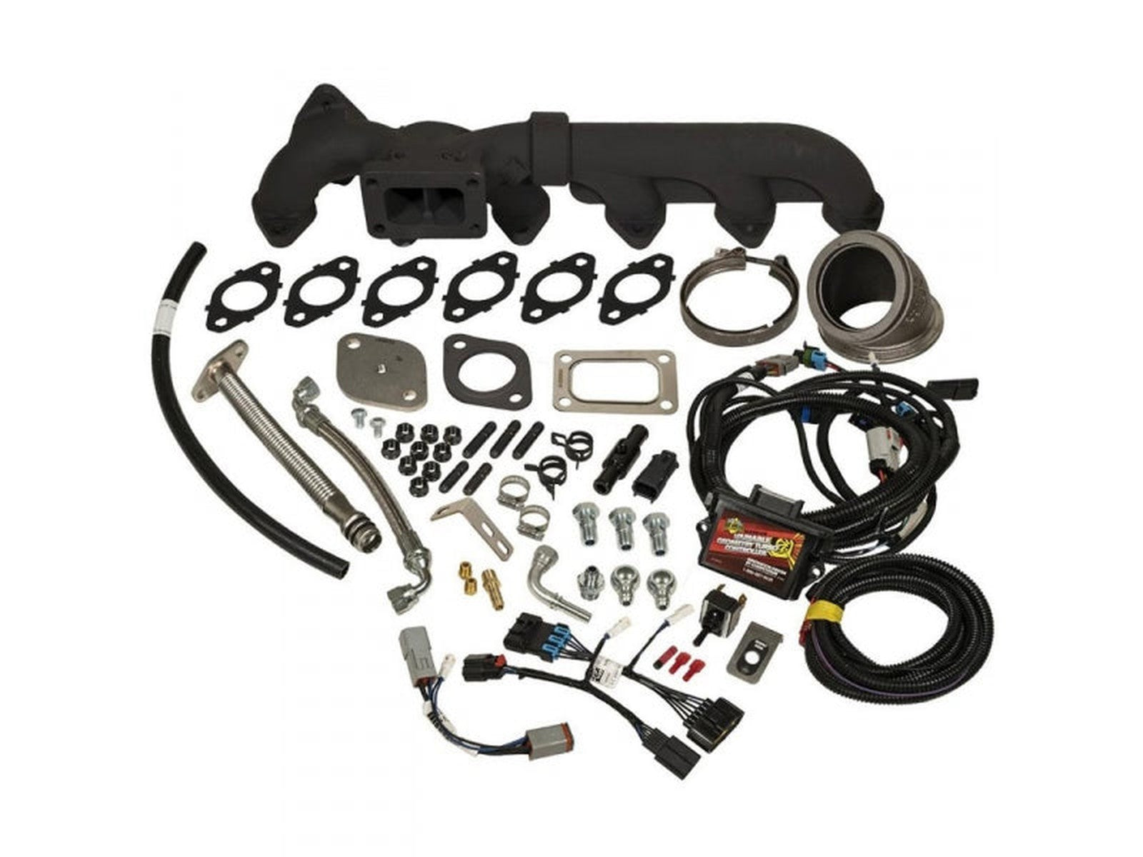 BD Diesel 1047136 Howler VGT Complete Install Kit With Controller, 2003-2007 Dodge 5.9L Cummins