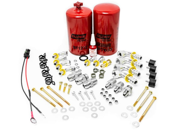 Driven Diesel Race Fuel Supply Kit, Fuelab Pump, 1999-2007 Ford 7.3L 6.0L Powerstroke