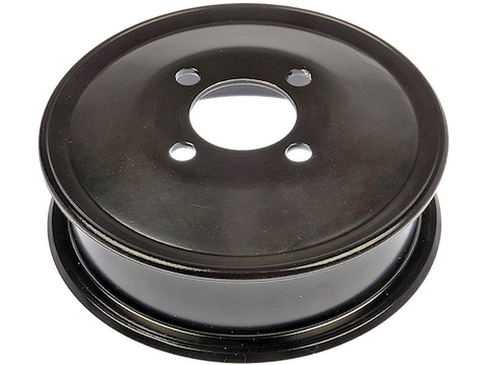 F4TZ8509A OE Water Pump Pulley, 7 Rib Belt, 1994 Ford 7.3L Powerstroke