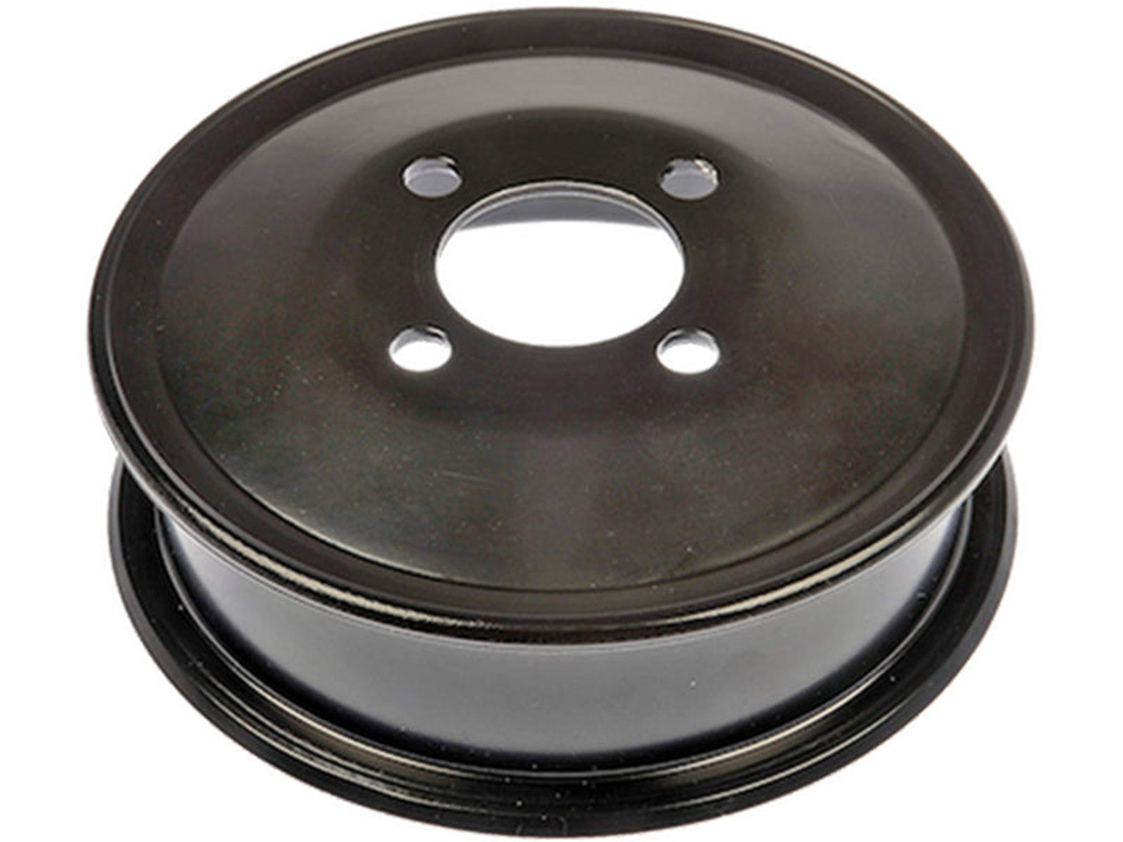 F7TZ8509AA OE Water Pump Pulley, 8 Rib Belt, 1995-1997 Ford 7.3L Powerstroke