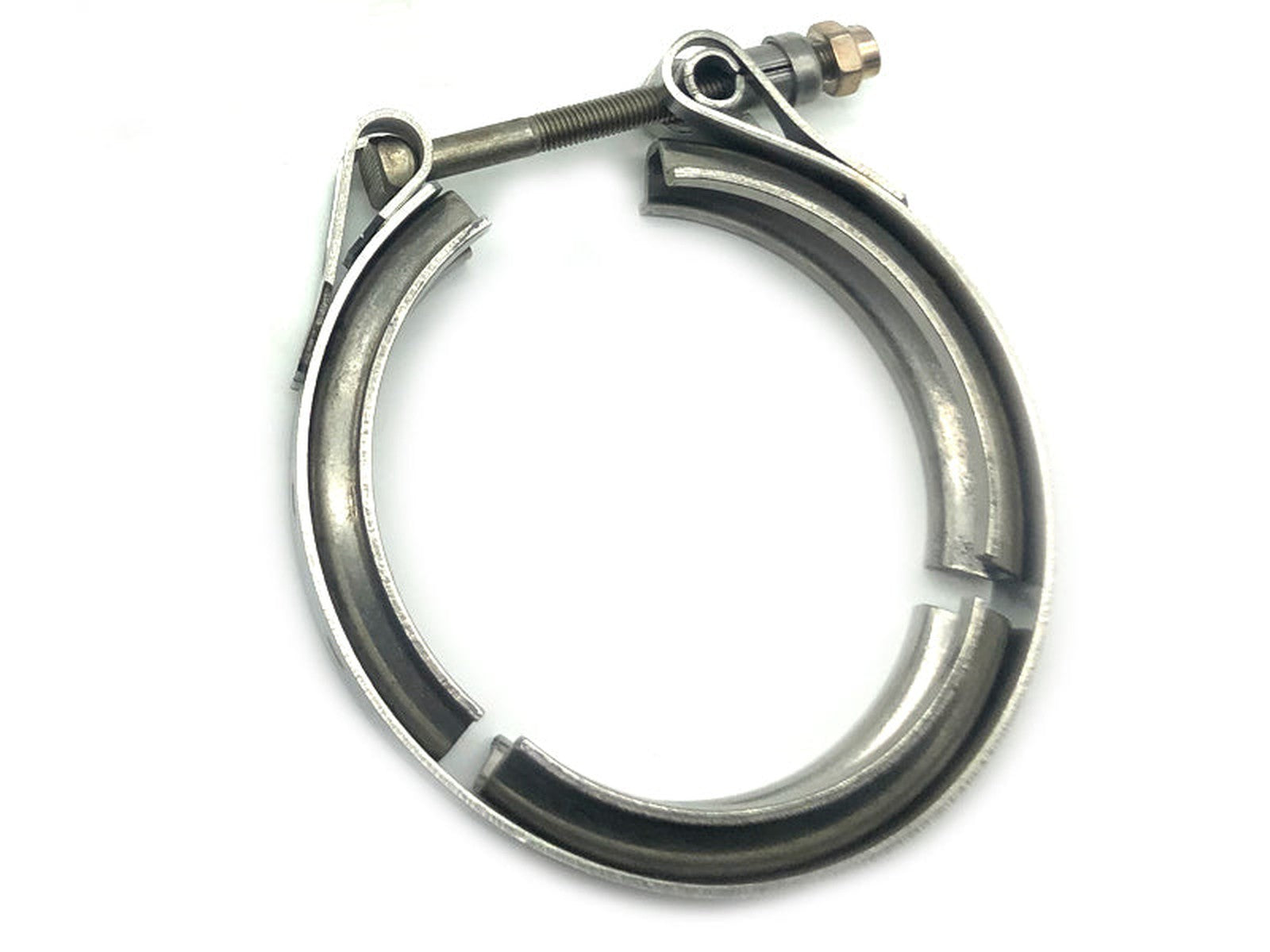 F81Z8287EA Motorcraft OE Up-Pipe V-Band Clamp, 1999-2007 Ford 7.3L 6.0L Powerstroke