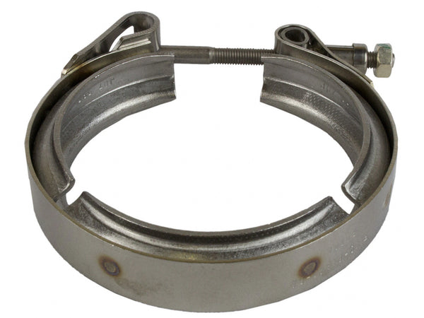 FC3Z8287A OE Turbocharger Exhaust Side Downpipe Clamp, 2015-2023 Ford 6.7L Powerstroke