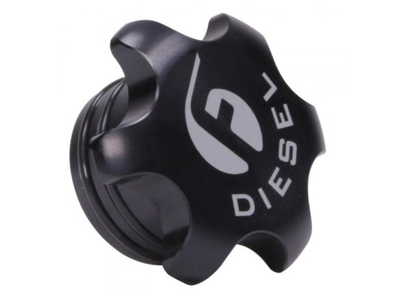 Fleece Anodized Billet Fuel Cap, 2013-2018 Dodge 6.7L Cummins