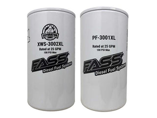 FASS Fuel Systems Filter Pack XL, Duramax, Cummins, Powerstroke