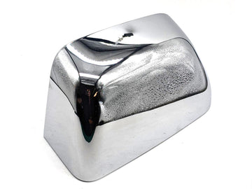 HC3Z17D743CA OE Chrome Mirror Housing Cover, Power, Heated, Drivers, Left Side, 2017-2021 Ford 6.7L Powerstroke