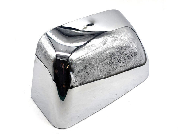 HC3Z17D743CA OE Chrome Mirror Housing Cover, Power, Heated, Drivers, Left Side, 2017-2021 Ford 6.7L Powerstroke