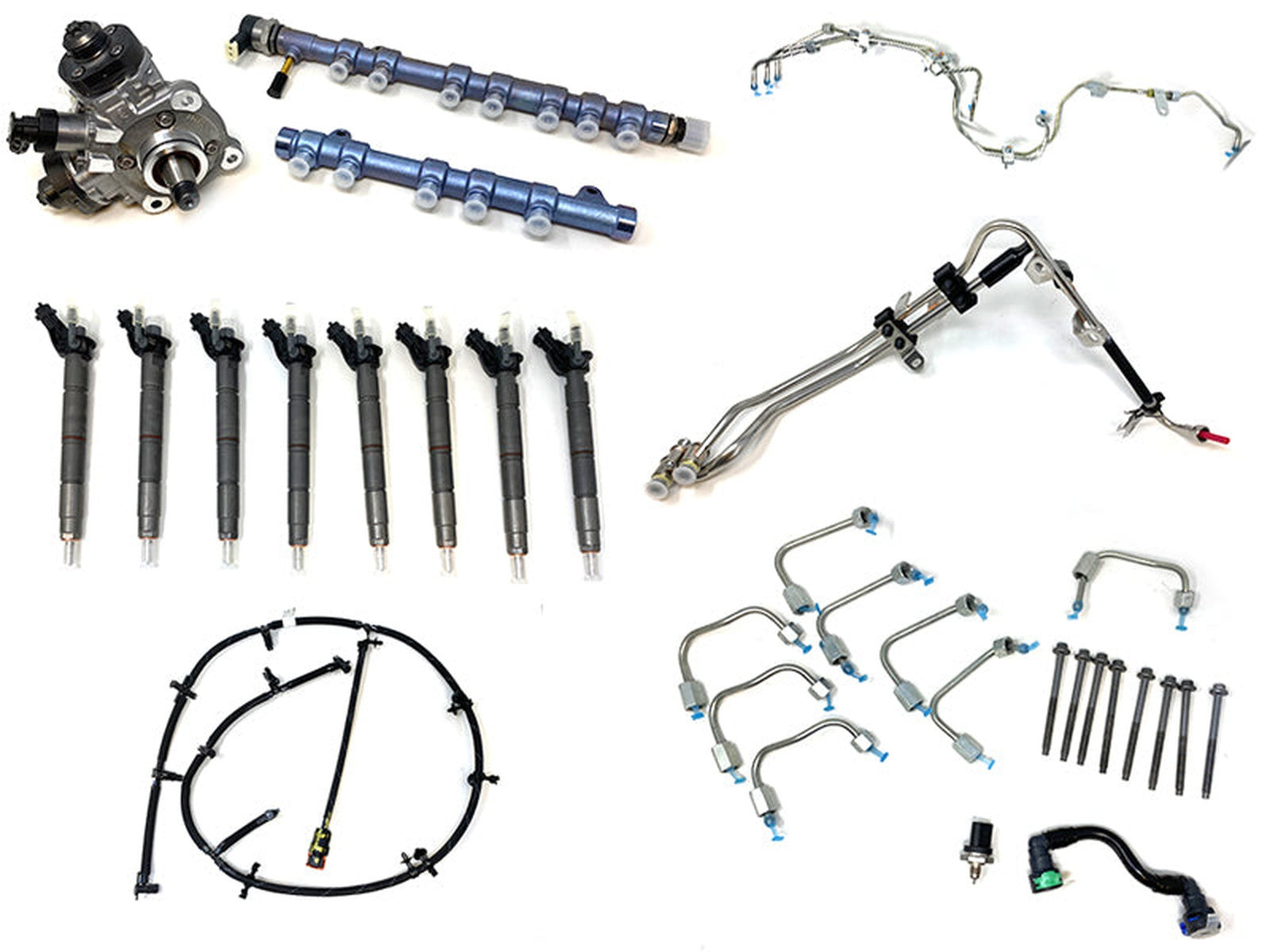 OEM HC3Z9B246B CP4 Fuel Contamination Rebuild Kit, 2017-2019 Ford 6.7L ...