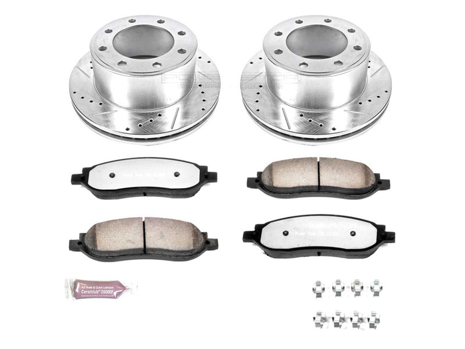 K1799-36 Powerstop Z36 Extreme Front Brake Kit