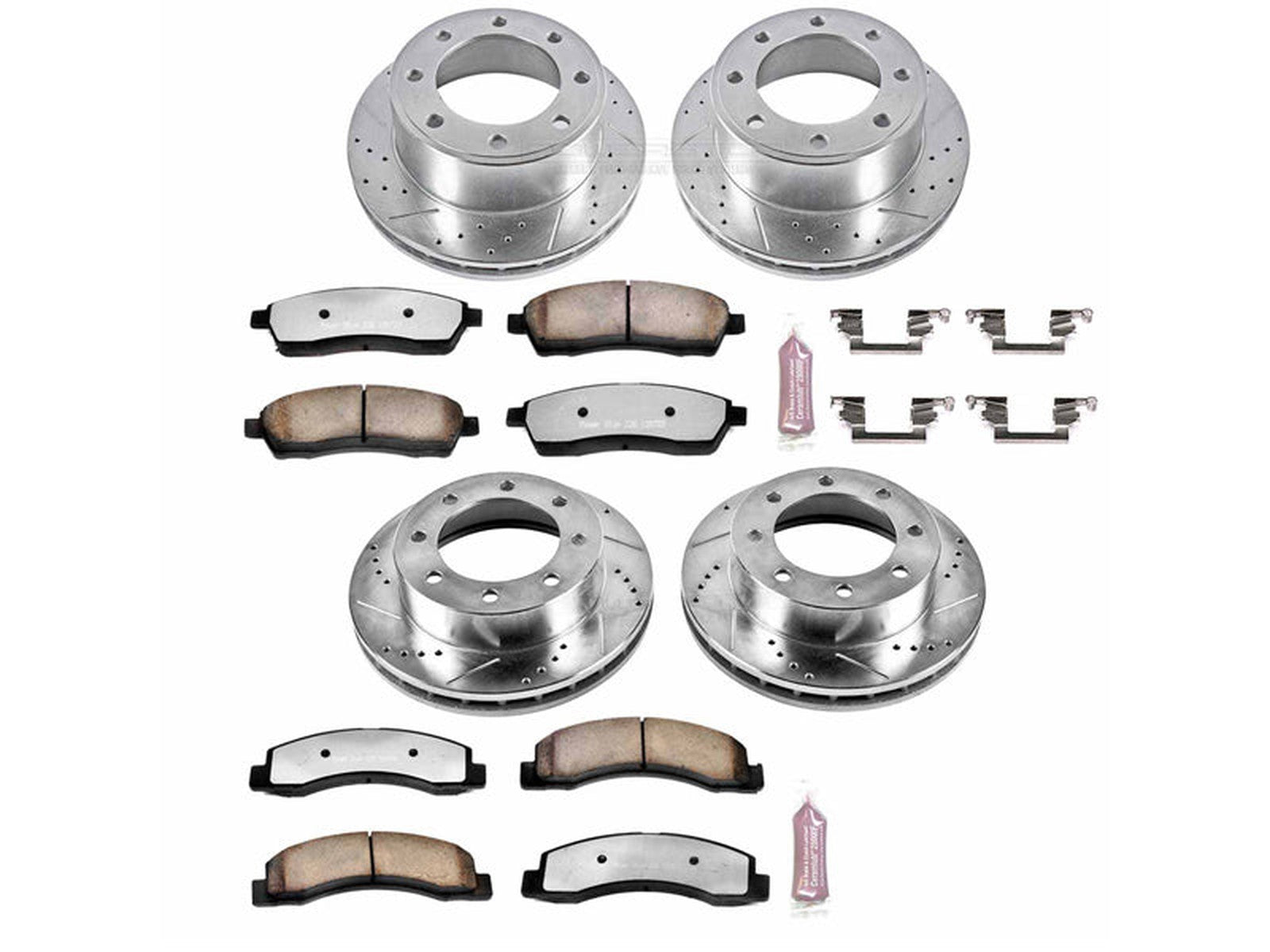 K1886-36 Powerstop Z36 Extreme Front Brake Kit Ford