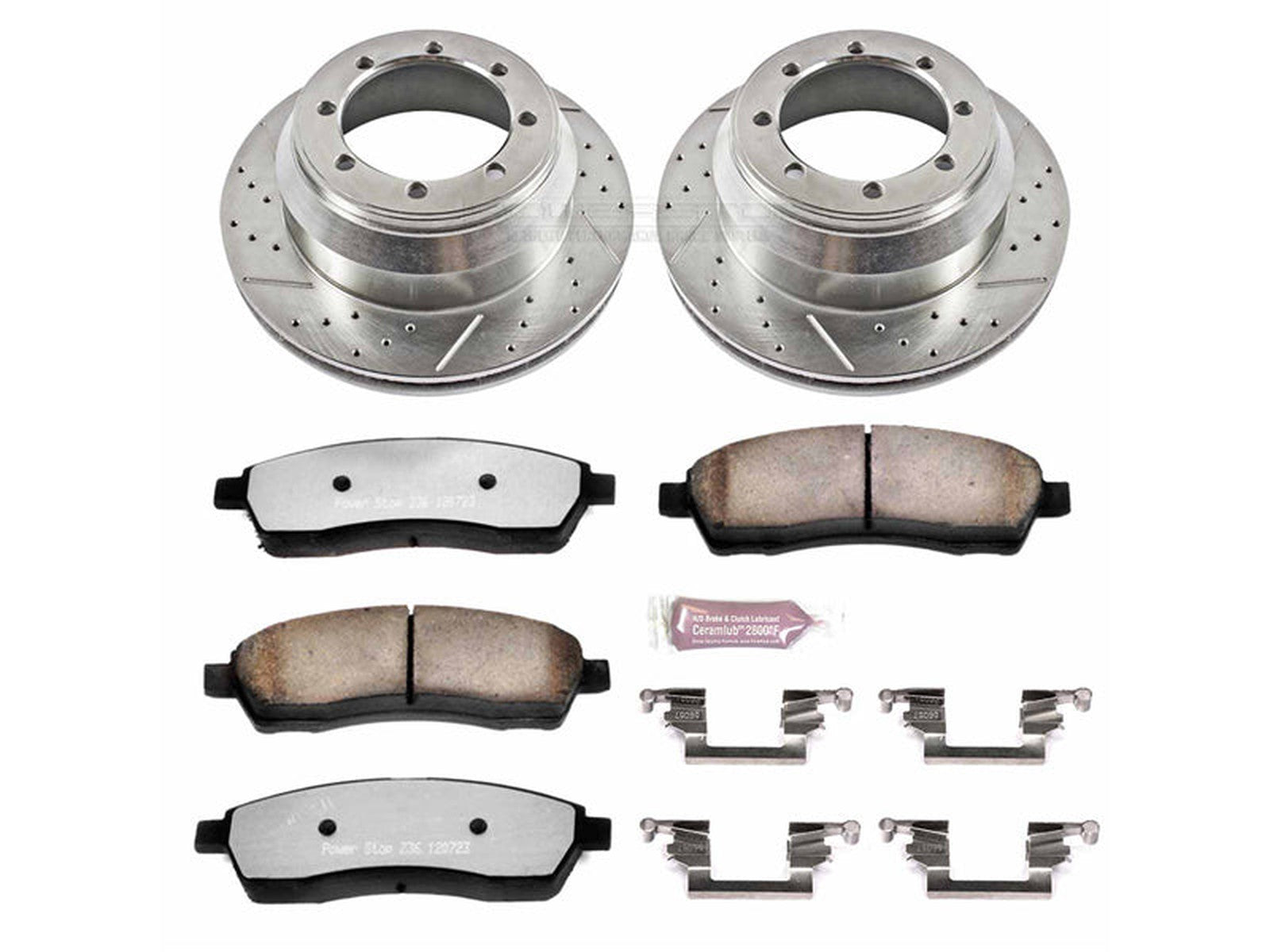 K1889-36 Powerstop Z36 Extreme Front Brake Kit Ford