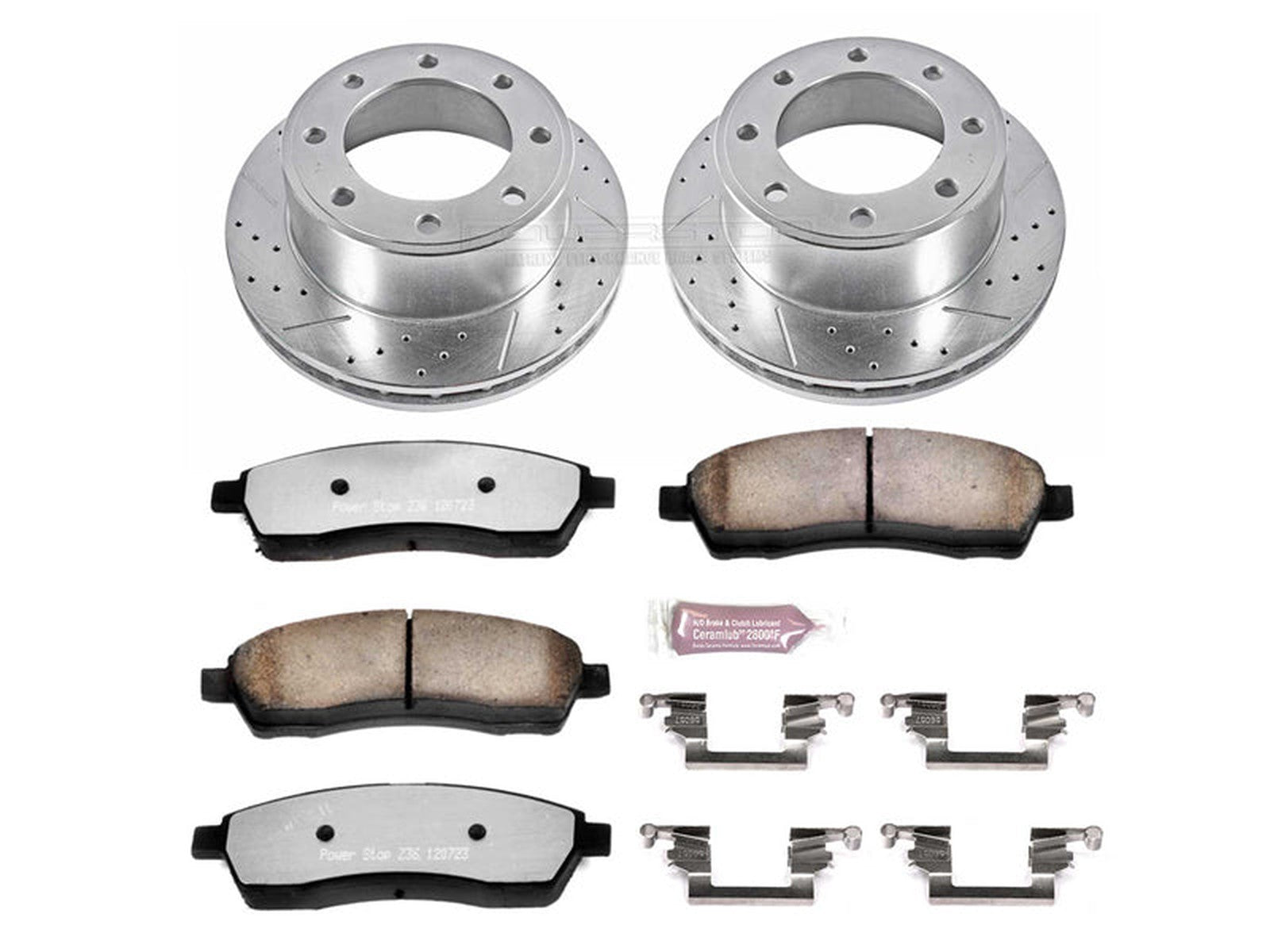 K1890-36 Powerstop Z36 Extreme Front Brake Kit Ford