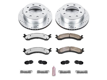 K2156-36 Powerstop Z36 Extreme Front Brake Kit, 2000-2002 Dodge Ram Cummins