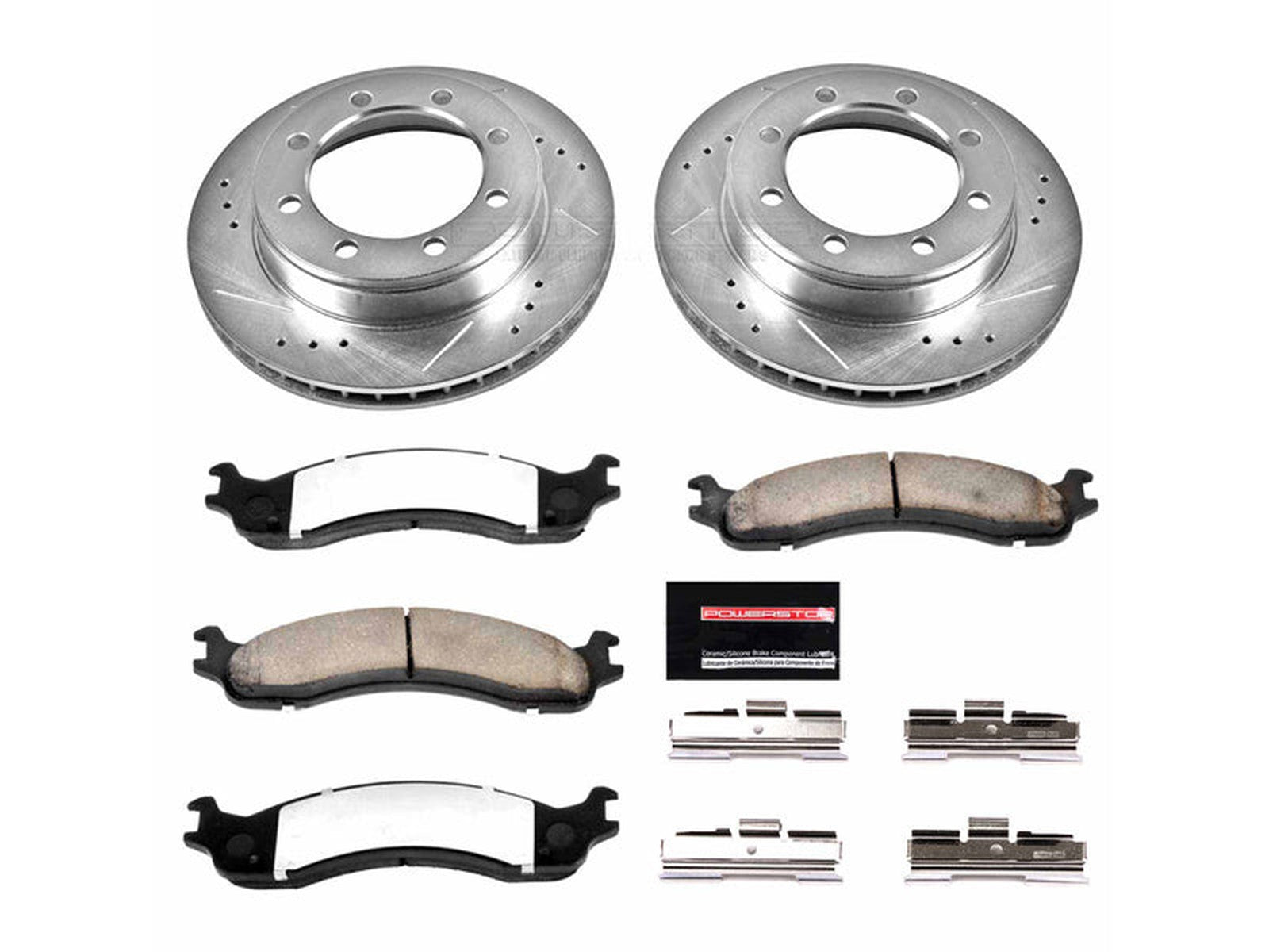 K5089-36 Powerstop Z36 Extreme Front Brake Kit