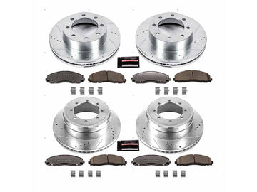 K6404-36 Powerstop Z36 Extreme Front Brake Kit Ford