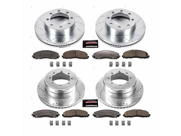 K6404-36 Powerstop Z36 Extreme Front Brake Kit Ford