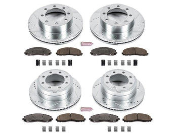 K6405-36 Powerstop Z36 Extreme Front Brake Kit Ford