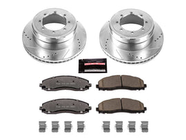 K6406-36 Powerstop Z36 Extreme Front Brake Kit