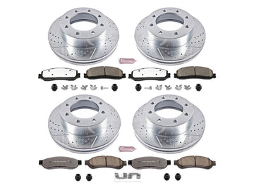K6546-36 Powerstop Z36 Extreme Front Brake Kit Ford