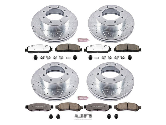 K6546-36 Powerstop Z36 Extreme Front Brake Kit Ford