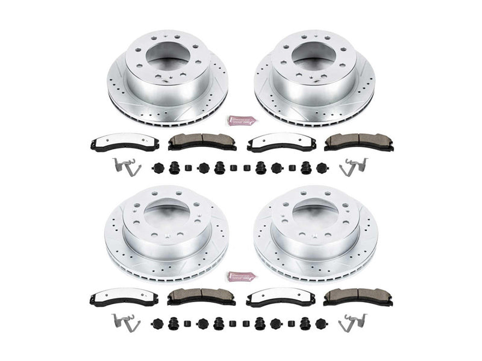 K6993-36 Powerstop Z36 Extreme Rear Brake Kit, 2015-2019 GM