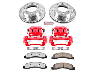 Powerstop Z36 Extreme Front Brake Kit with Calipers, 1999 Ford Powerstroke