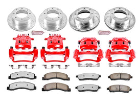 KC1887-36 Powerstop Z36 Extreme Front and Rear Brake Kit, 1999 Ford Powerstroke