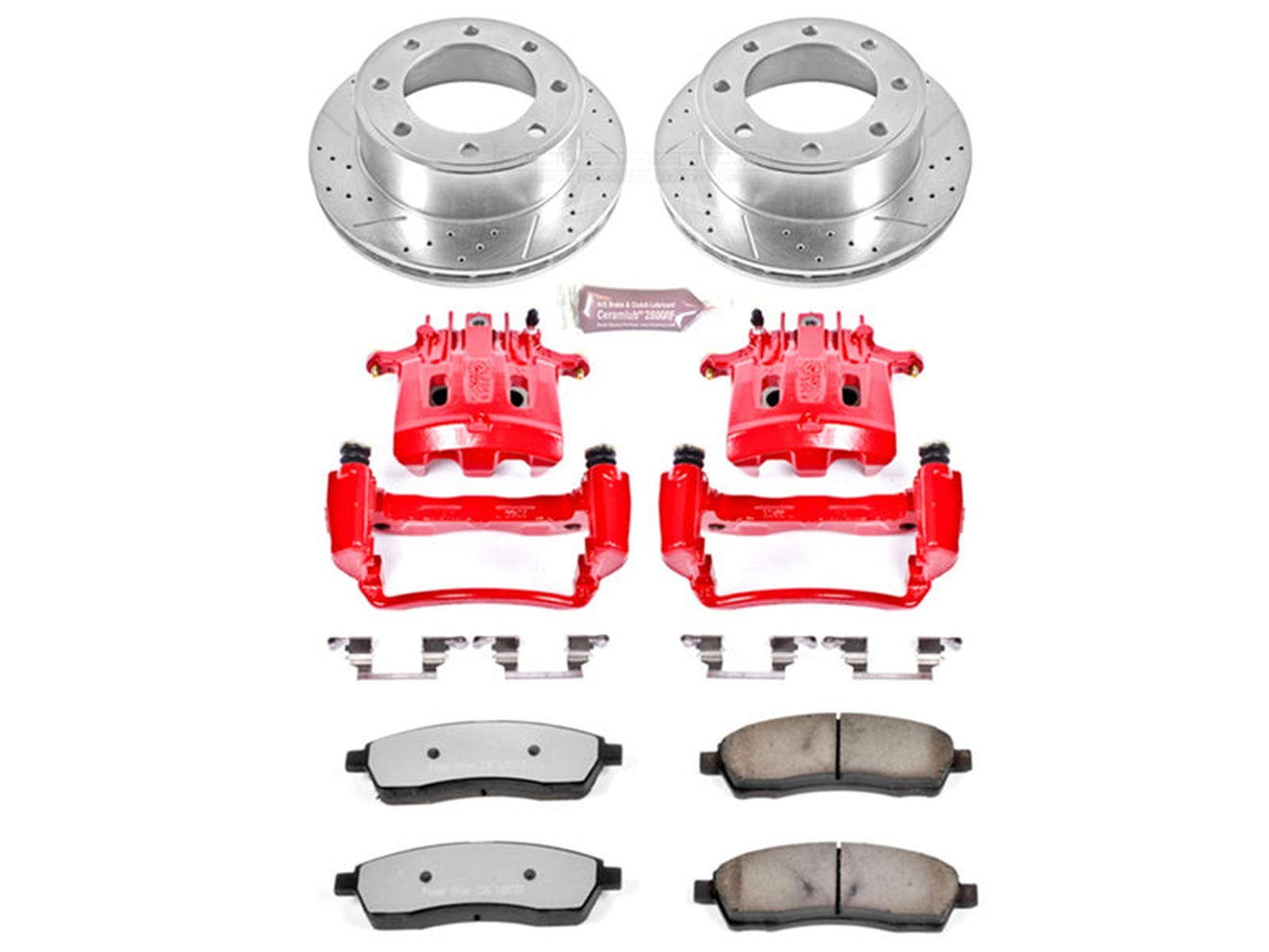 KC1890-36 Powerstop Z36 Extreme Front Brake Kit Ford