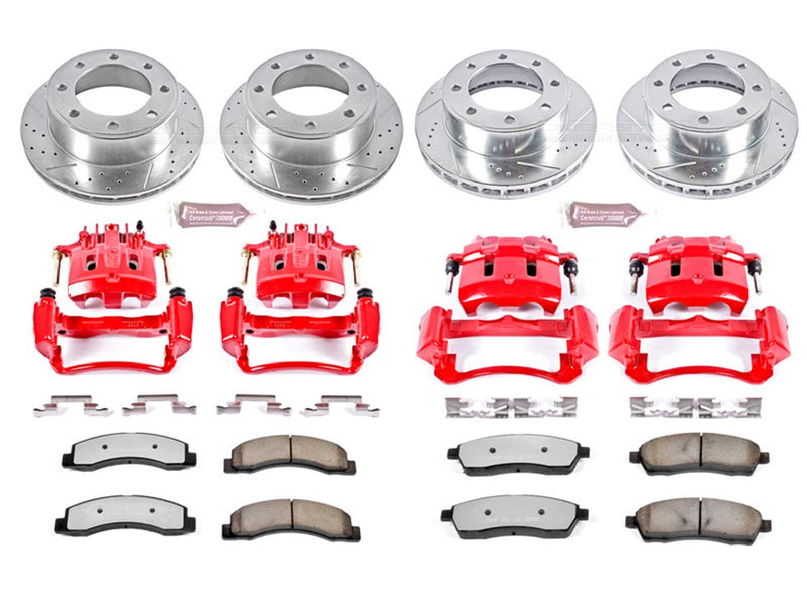 K1906-36 Powerstop Z36 Extreme Front and Rear Brake Kit, 2000-2004